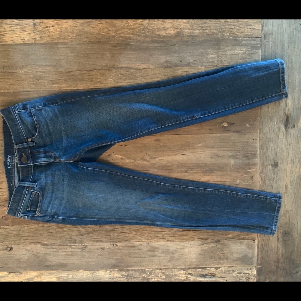 Ann Taylor LOFT Medium Wash Modern Skinny Denim